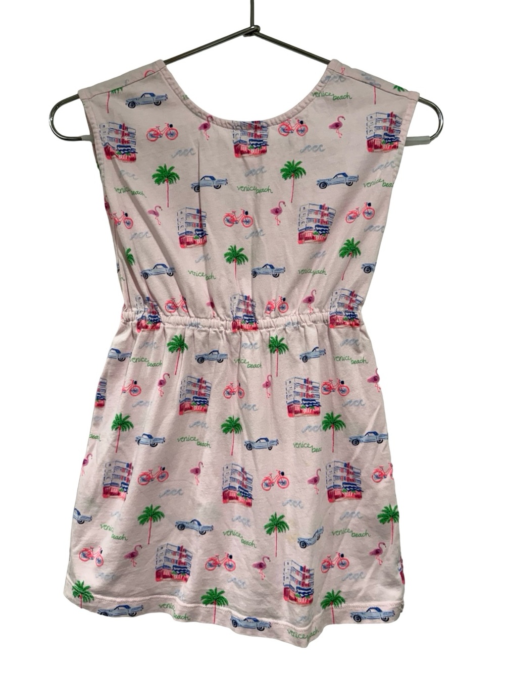 GAP Kids Pink Print Sleeveless Dress